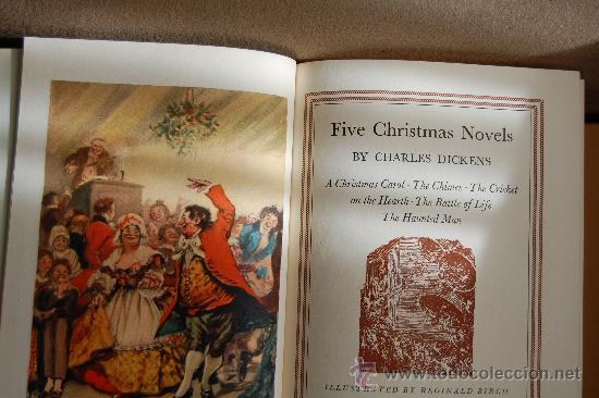 Libros de segunda mano: Dickens, Charles. Five Christmas Novels - Foto 1