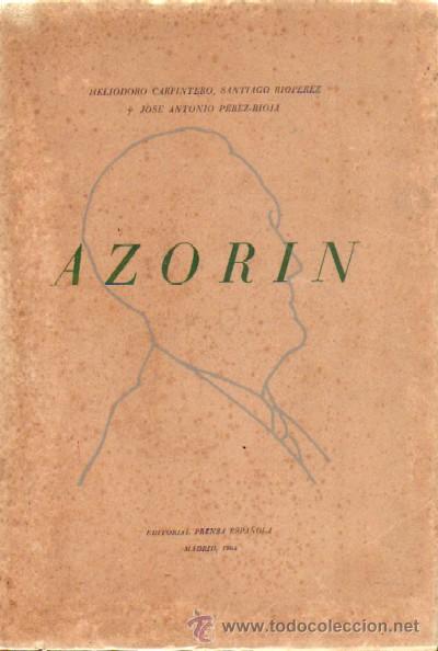 Libros de segunda mano: AZORIN (A-LESP-425) - Foto 1
