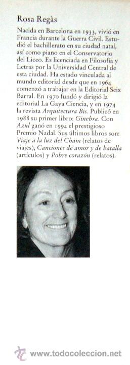 Libros de segunda mano: MEMORIA DE ALMATOR - ROSA REGAS - Foto 4