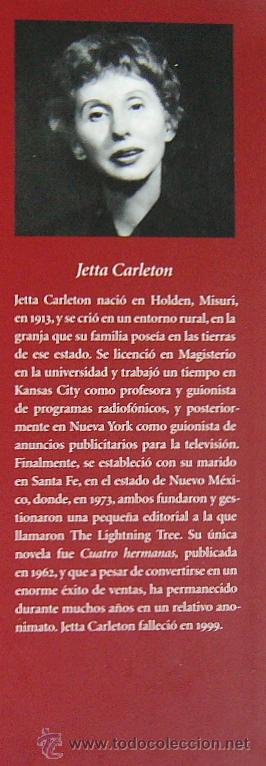 Libros de segunda mano: CUATRO HERMANAS  - JETTA CARLETON - Foto 3