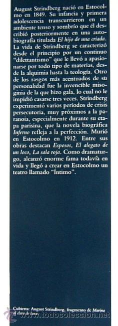 Libros de segunda mano: INFERNO - AUGUST STRINDBERG - Foto 3