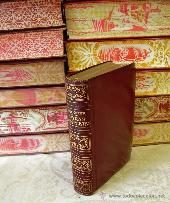 Libros de segunda mano: OBRAS COMPLETAS . Autor : Adolfo Becquer, Gustavo - Foto 2