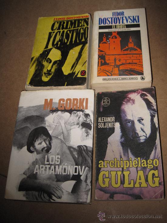 Libros de segunda mano: LOTE DE 4 LIBROS - NOVELISTAS RUSOS.
