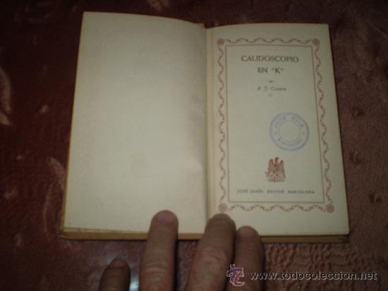 Libros de segunda mano: A. J. Cronin. Calidoscopio en K - Foto 2