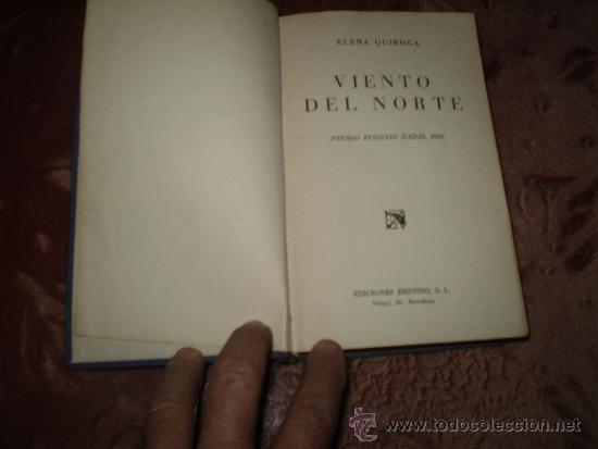 Libros de segunda mano: Elena Quiroga. Viento del Norte - Foto 2
