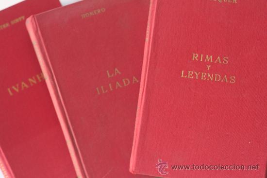 Libros de segunda mano: IVANHOE, LA ILIADA, RIMAS Y LEYENDAS - Foto 1