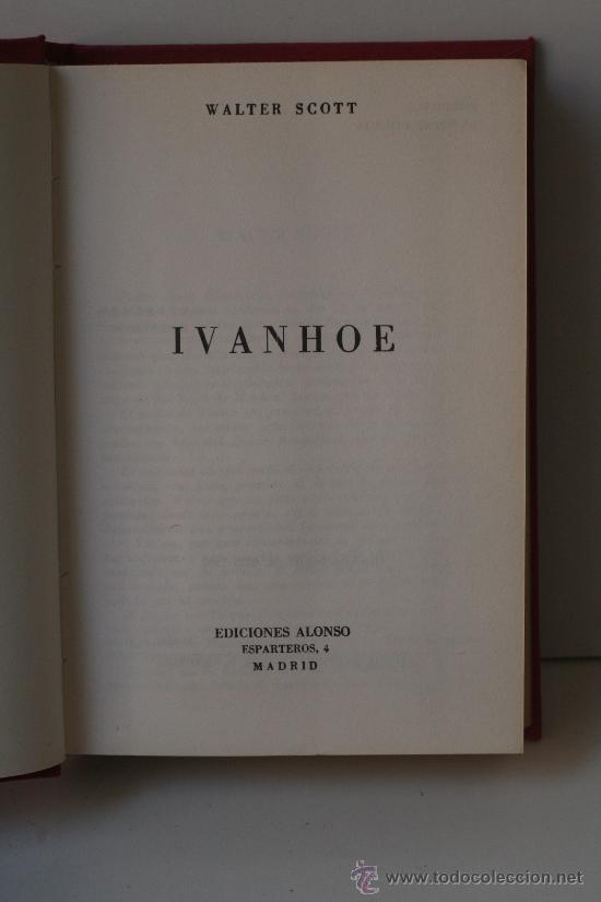 Libros de segunda mano: IVANHOE, LA ILIADA, RIMAS Y LEYENDAS - Foto 3