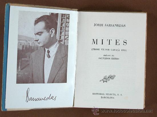 Libros de segunda mano: Mites. Jordi Sarsanedas - Foto 1