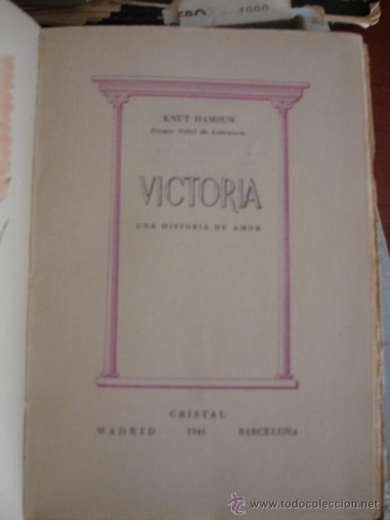 Libros de segunda mano: VICTORIA - Foto 2