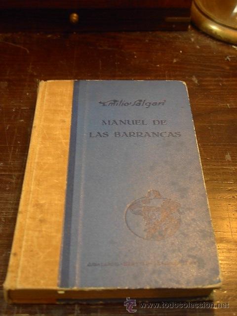 Libros de segunda mano: Emilio Salgari. Manual de las barrancas - Foto 1