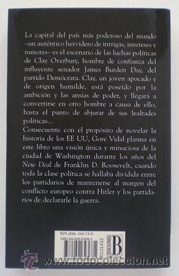 Libros de segunda mano: Washington D.C. - Gore Vidal - Esdiciones B (1994) - Foto 2