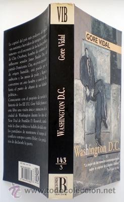Libros de segunda mano: Washington D.C. - Gore Vidal - Esdiciones B (1994) - Foto 3
