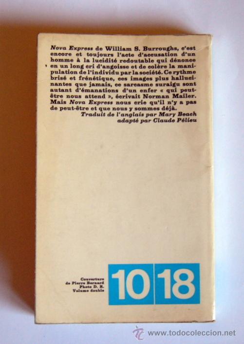 Libros de segunda mano: NOVA EXPRESS - WILLIAM S. BURROUGHS - EDICION EN FRANCES. 1972 - Foto 2