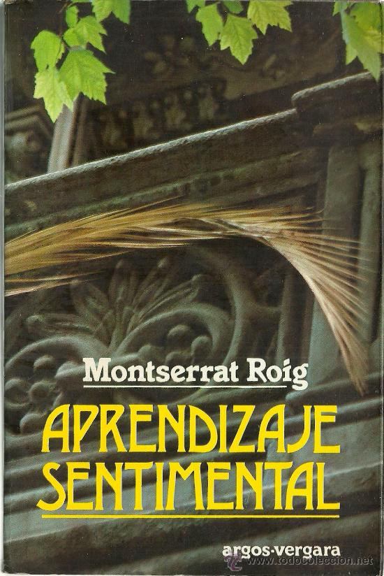 Libros de segunda mano: Aprendizaje sentimental / Montserrat Roig - Foto 1