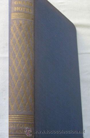 Libros de segunda mano: GRAND HOTEL. BAUM, Vicki. 1958 - Foto 1