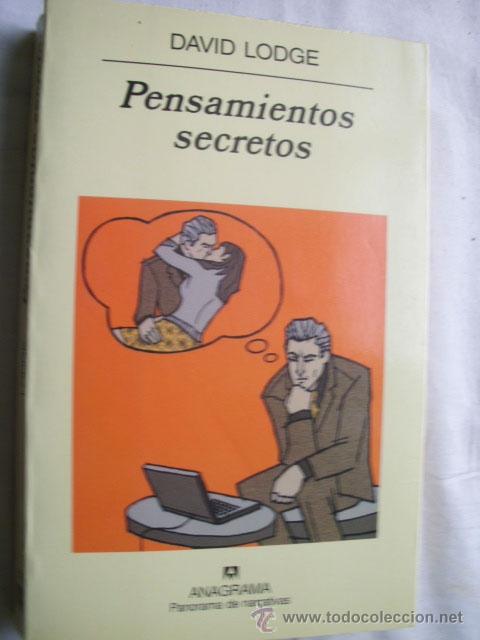 Libros de segunda mano: PENSAMIENTOS SECRETOS. LODGE, David. 2002 - Foto 1