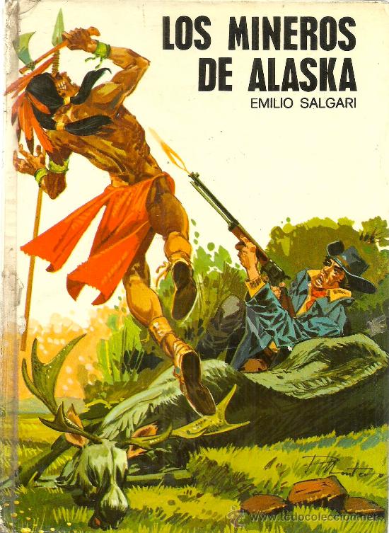Libros de segunda mano: Los mineros de Alaska / Emilio Salgari - Foto 1