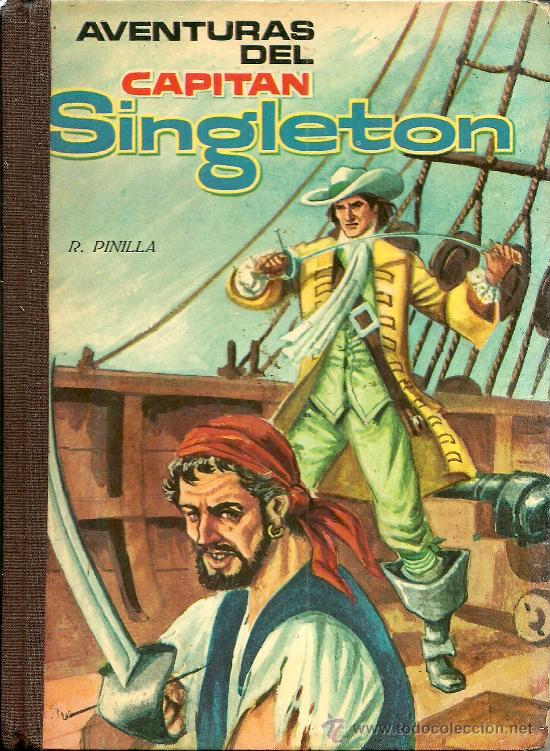 Libros de segunda mano: Aventuras del capit&aacute;n Singleton  /  R. Pinilla - Foto 1