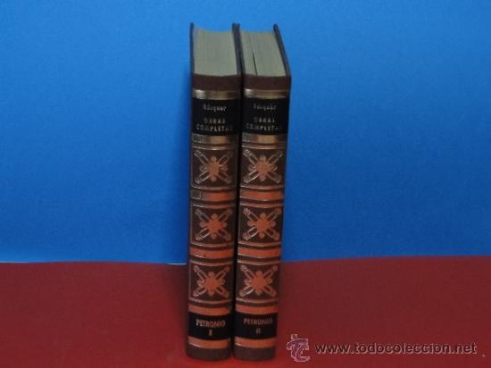 Libros de segunda mano: OBRAS COMPLETAS.-BECQUER.-2TOMOS