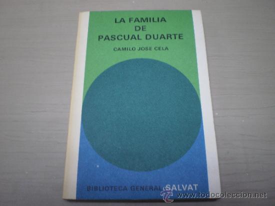 Libros de segunda mano: LA FAMILIA DE PASCUAL DUARTE-CAMILO JOSE CELA-BIBLIOTECA GENERAL SALVAT-A&Ntilde;O 1971- N 2