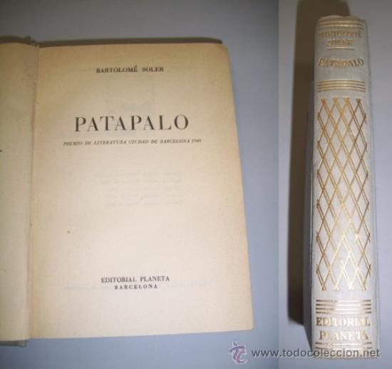 Libros de segunda mano: SOLER, Bartolom&eacute;. Patapalo - Foto 1