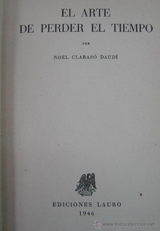 Libros de segunda mano: El arte de perder el tiempo - Foto 1