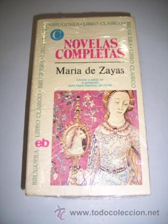 Libros de segunda mano: ZAYAS, Mar&iacute;a de. Novelas completas - Foto 1