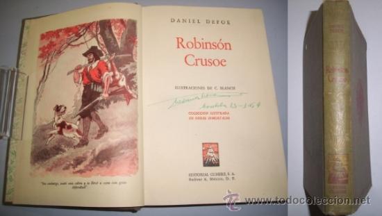 Libros de segunda mano: DEFOE, Daniel. Robinson Crusoe - Foto 1