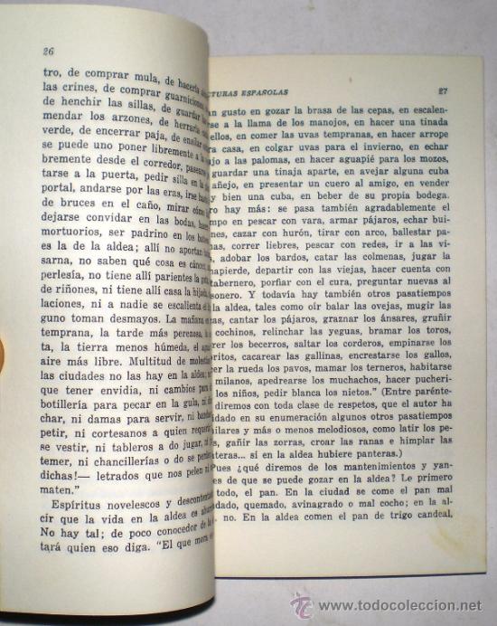 Libros de segunda mano: AZOR&Iacute;N: LECTURAS ESPA&Ntilde;OLAS. - Foto 2