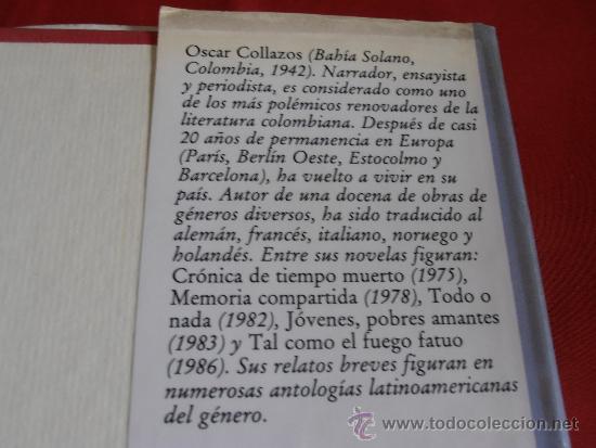 Libros de segunda mano: FUGAS, OSCAR COLLAZOS - Foto 4