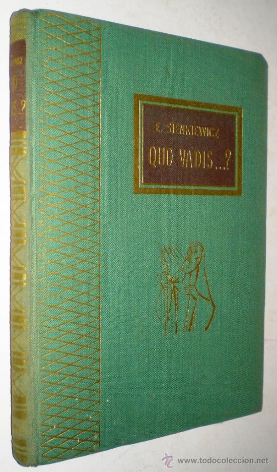 Libros de segunda mano: E. SIENKIEWICZ: QUO VADIS...? - Foto 1
