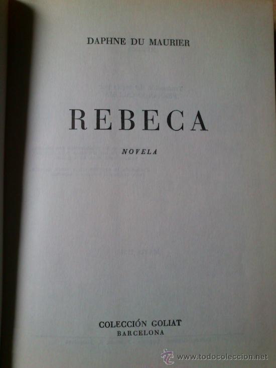 Libros de segunda mano: REBECA - DAPHNE DU MAURIER - EDITORIAL PLANETA - Foto 2