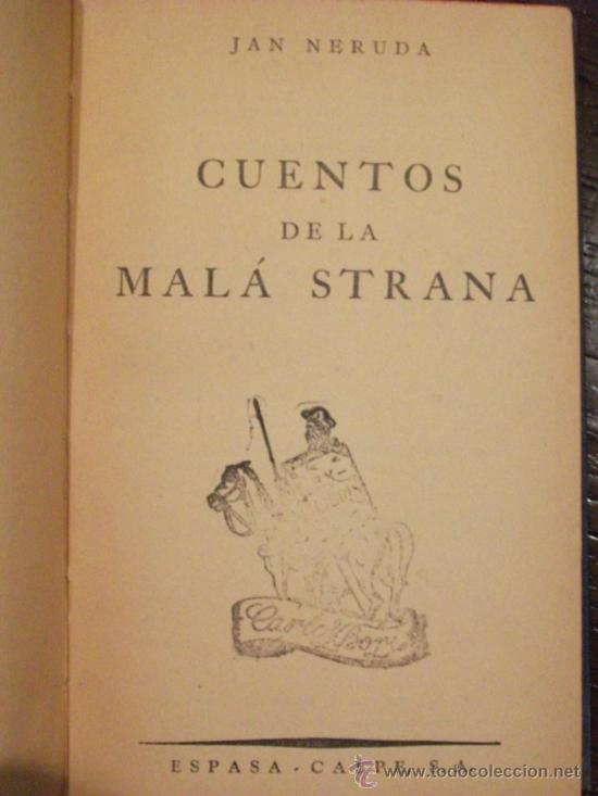Libros de segunda mano: Cuentos de la Mal&aacute; Strana, de Jan Neruda - Foto 1