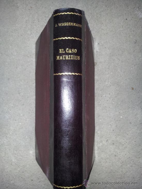 Libros de segunda mano: EL CASO MARIZIUS. J. WASSERMAN - Foto 1