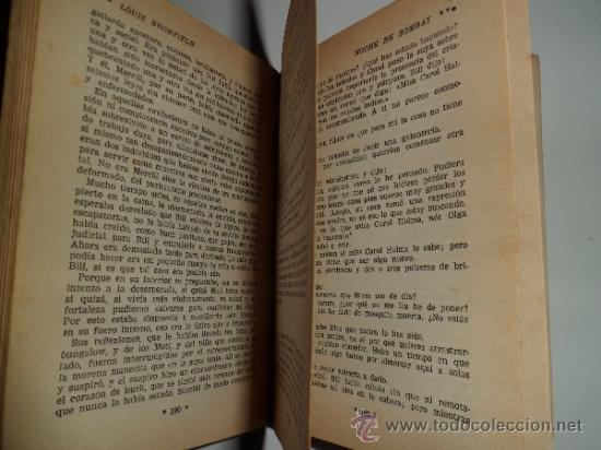 Libros de segunda mano: NOCHE EN BOMBAY - LUOISE BROMFIELD - Foto 2