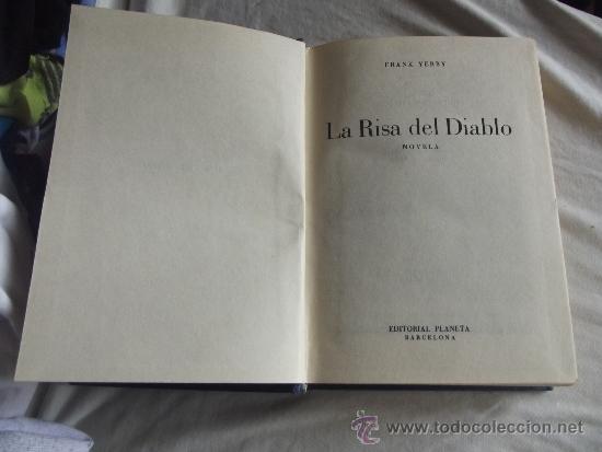 Libros de segunda mano: LA RISA DEL DIABLO. FRANK YERBI. - Foto 2