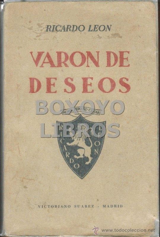 Libros de segunda mano: LE&Oacute;N, Ricardo. Var&oacute;n de deseos - Foto 1