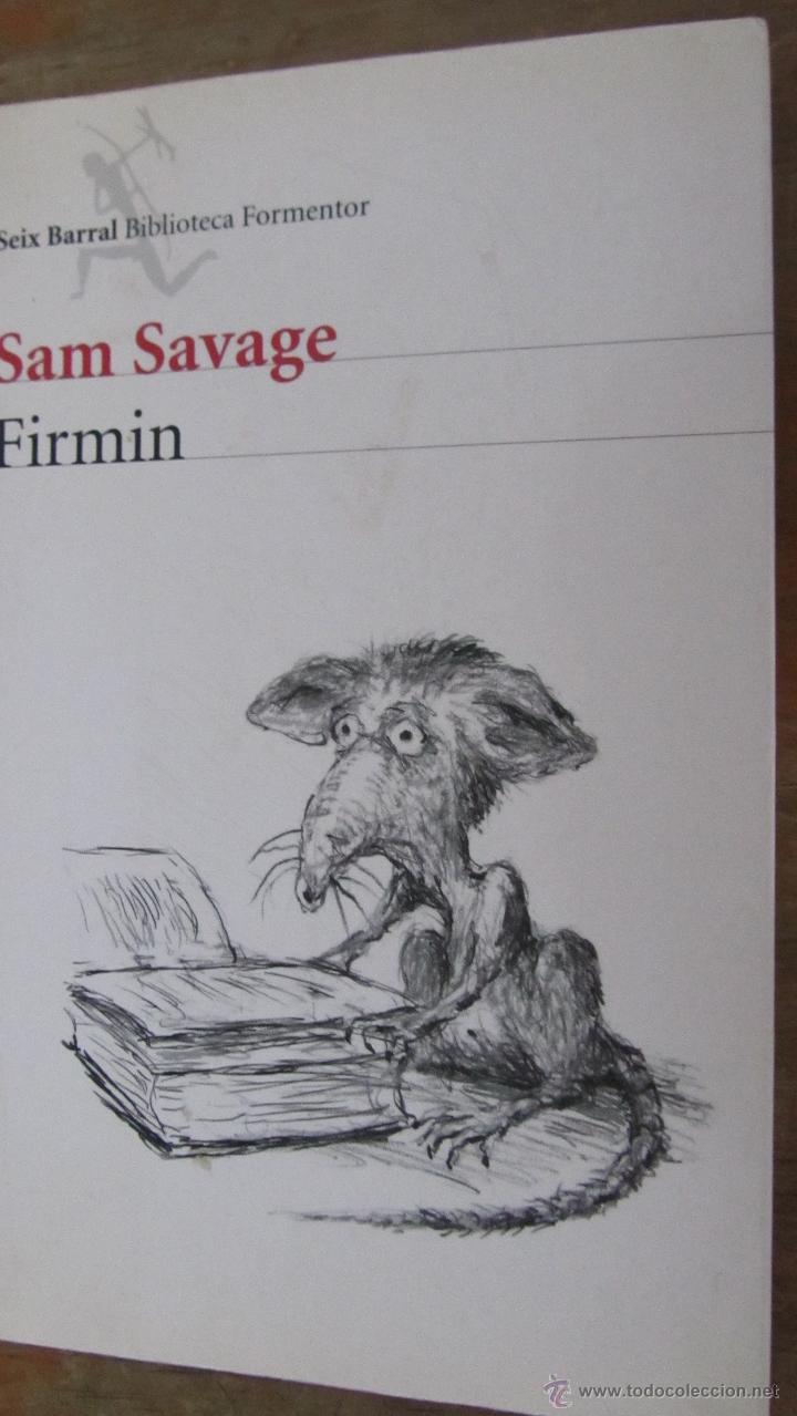 Libros de segunda mano: FIRMIN DE SAM SAVAGE (SEIX BARRAL) (A1) - Foto 1