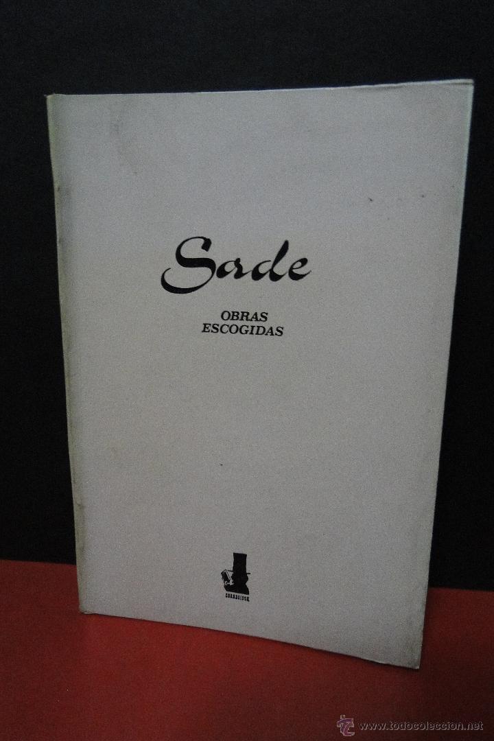 Libros de segunda mano: SADE Obras Escogidas.--Marqu&eacute;s de Sade - Foto 1