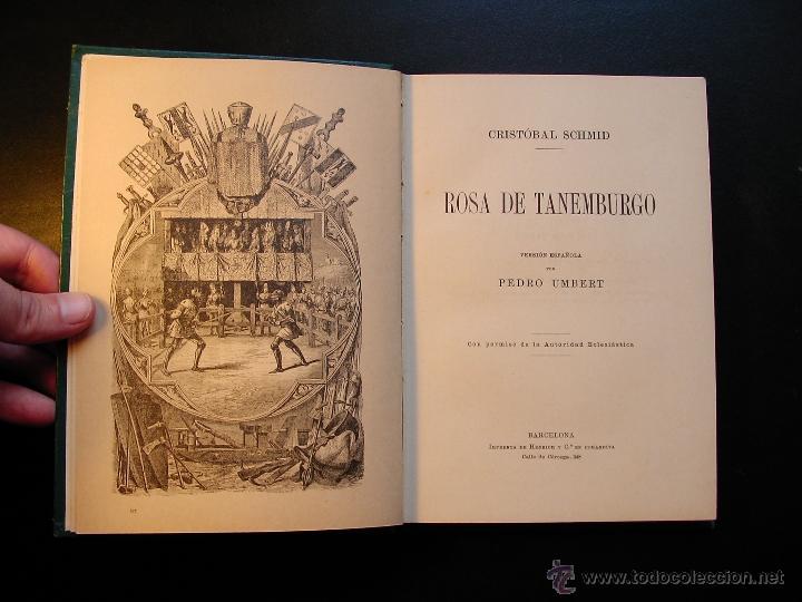 Libros de segunda mano: Rosa de Tanemburgo. - Foto 2