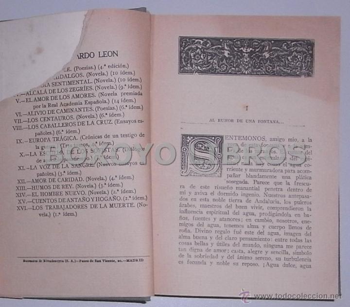 Libros de segunda mano: LE&Oacute;N, Ricardo. La escuela de los sofistas - Foto 3