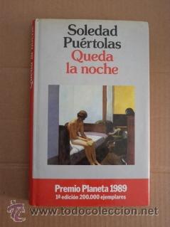 Libros de segunda mano: Queda la noche. Soledad Pu&eacute;rtolas - Foto 1