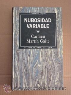 Libros de segunda mano: Nubosidad variable. Carmen Mart&iacute;n Gaite - Foto 1