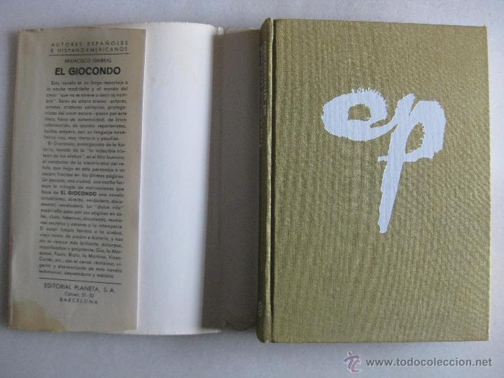 Libros de segunda mano: FRANCISCO UMBRAL - EL GIOCONDO - Foto 2