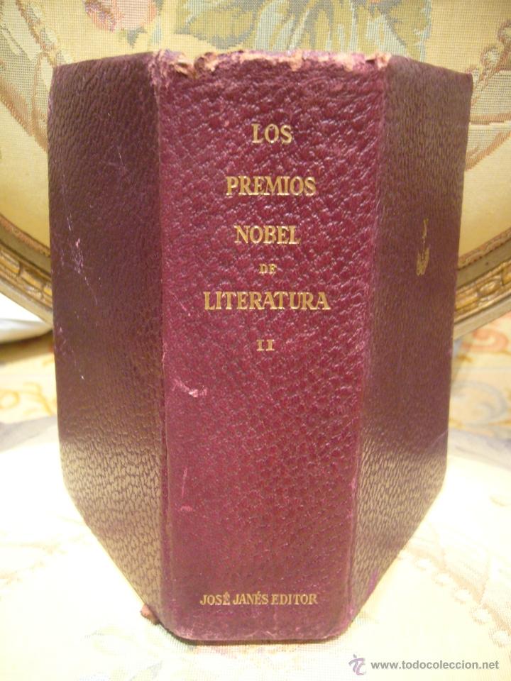 Libros de segunda mano: LOS PREMIOS NOBEL DE LITERATURA, TOMO II, HAMSUN , MAURIAC, HEMINGWAY...1&ordf; EDICION 1.955.