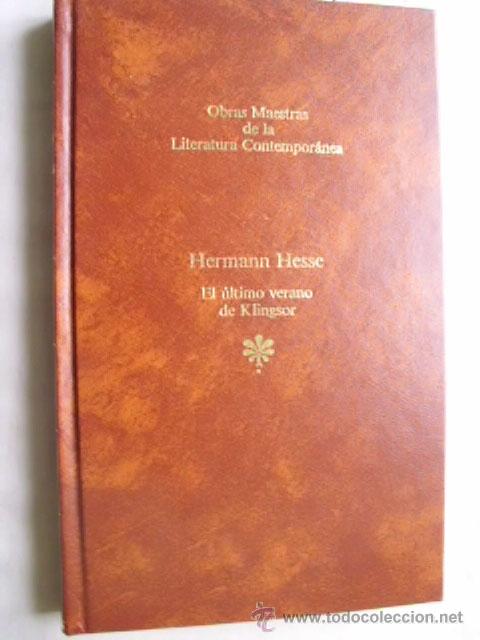 Libros de segunda mano: EL &Uacute;LTIMO VERANO DE KLINSGOR.  HESSE, Hermann. 1984 - Foto 1
