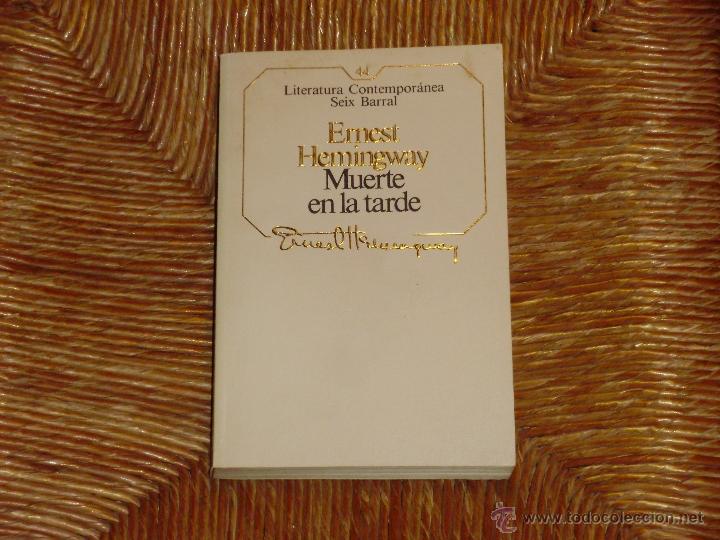 Libros de segunda mano: Ernest Hemingway: Muerte en la tarde - Foto 1