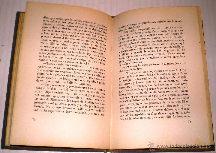 Libros de segunda mano: MIGUEL DE CERVANTES: LA GITANILLA - 1939. - Foto 2