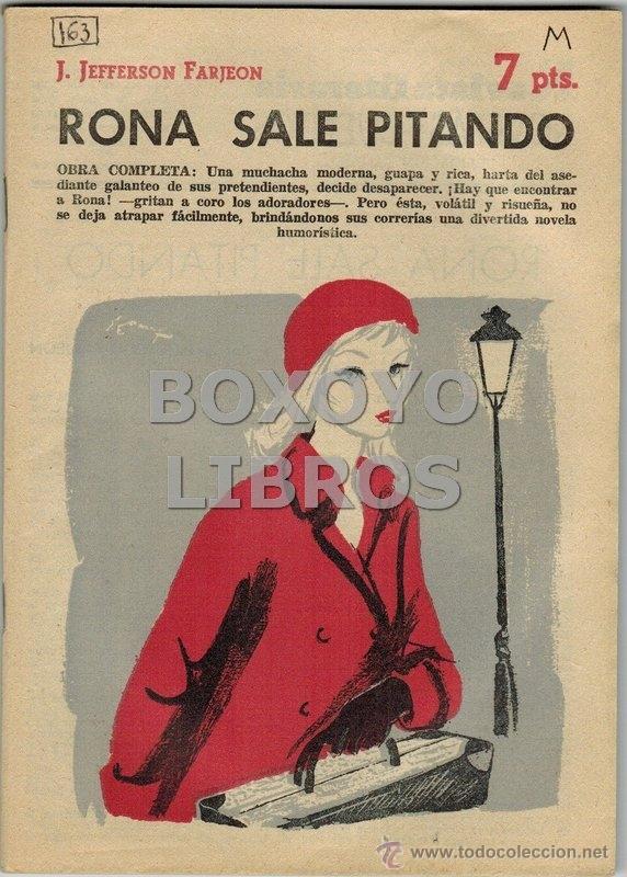 Libros de segunda mano: JEFFERSON FARJEON, J. Rona sale pitando. Obra completa
