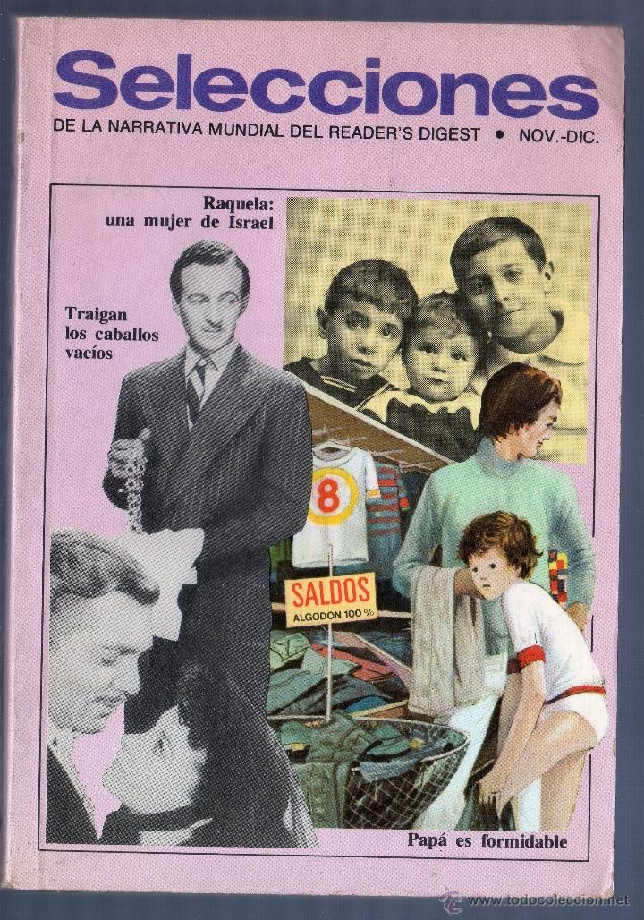 Gebrauchte B&uuml;cher: SELECCIONES DE LA NARRATIVA MUNDIAL DEL READER'S DIGEST N&ordm; 012 - NOVIEMBRE - DICIEMBRE 1979.